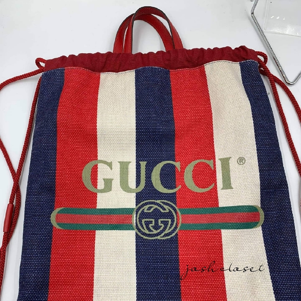 Gucci Backpack Drawstring - image 1